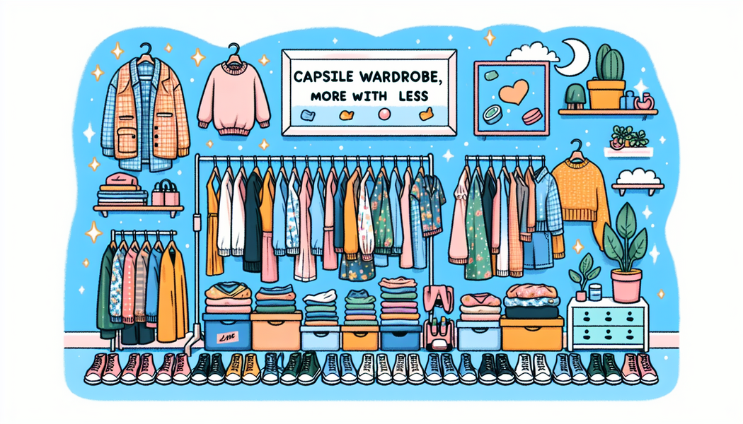 Capsule Wardrobe: Mit weniger mehr erreichen